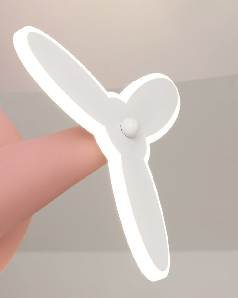 Diff 36" Remote Airplane Ceiling Fan with Dimmable Light-DF5007