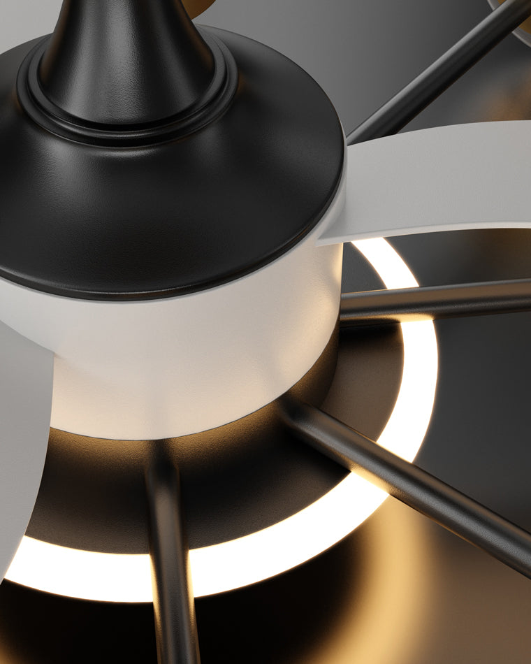 Diff Invisible Ceiling Fan Chandelier with Remote-DF5046