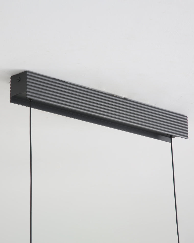 Diff Contemporary Black Linear Led Pendant Light-DF2281