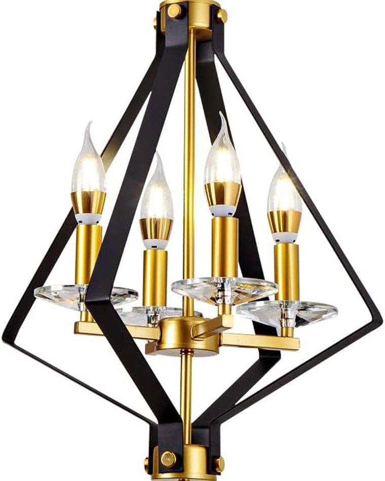 Diff Prism Gold Candle Chandelier-DF2263