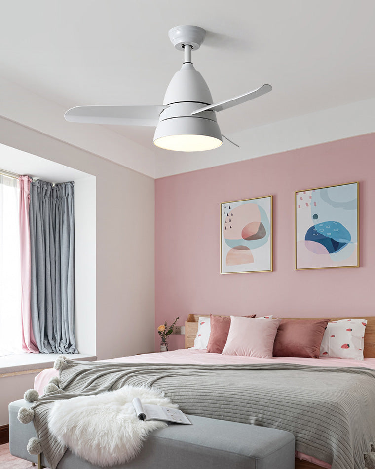 Diff 36" Macaron Children Wood Ceiling Fan with Light-DF5010