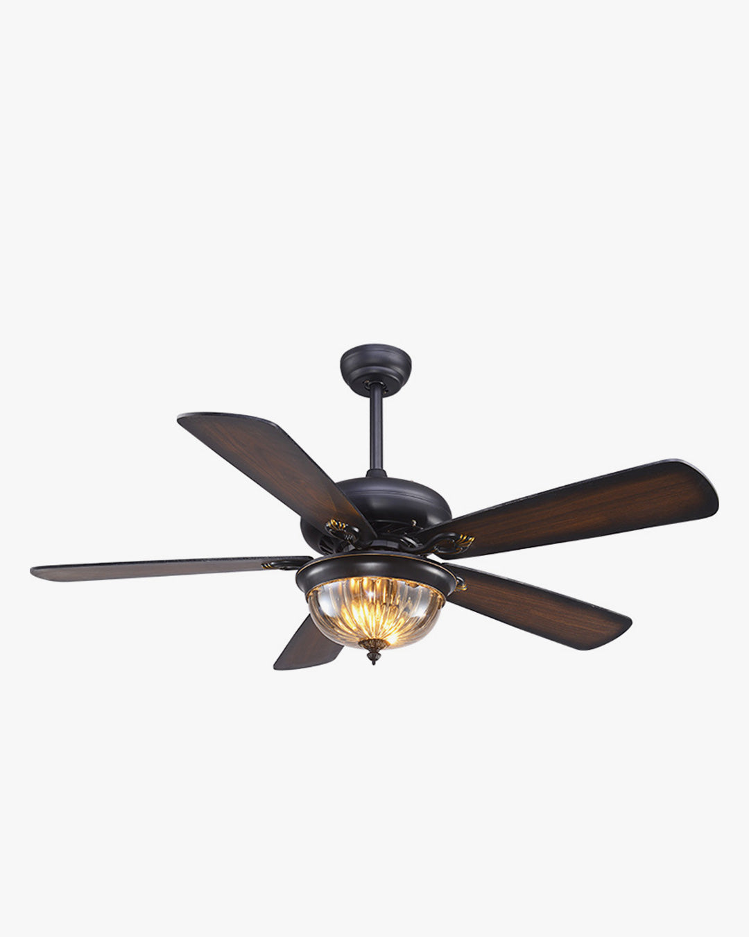 Diff 42"&52" Modern Farmhouse Wood Ceiling Fan with Light-DF5011