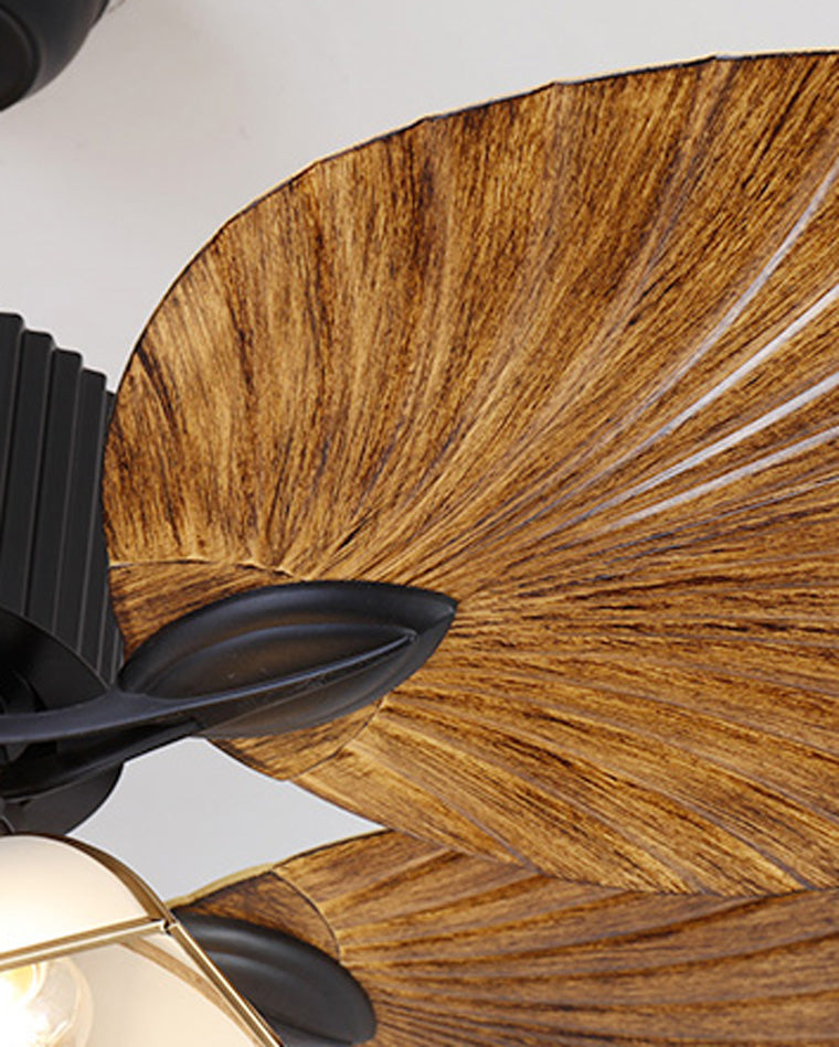 Diff 52" Tropical Leaf Ceiling Fan Chandelier-DF5012