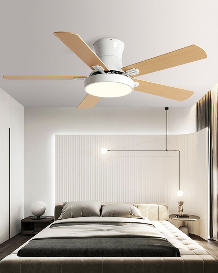 Diff 42"/52" Low Profile Ceiling Fan with Dimmable Light-DF5014