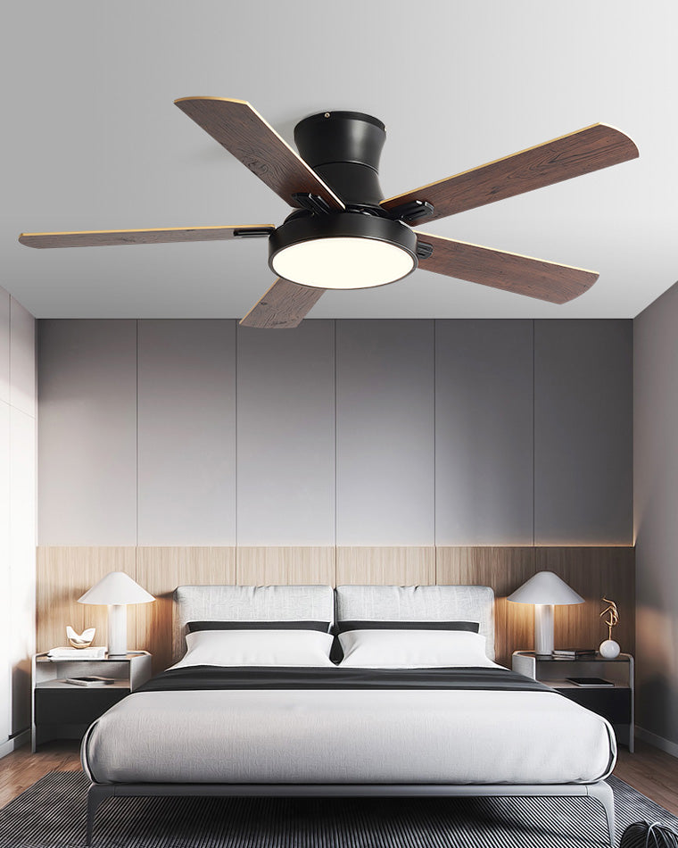 Diff 42"/52" Low Profile Ceiling Fan with Dimmable Light-DF5014