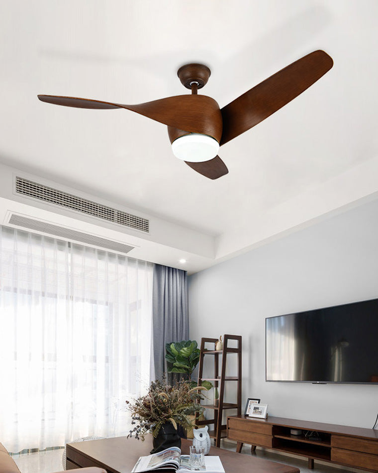 Diff 52" Propeller Ceiling Fan with Dimmable Light-DF5015