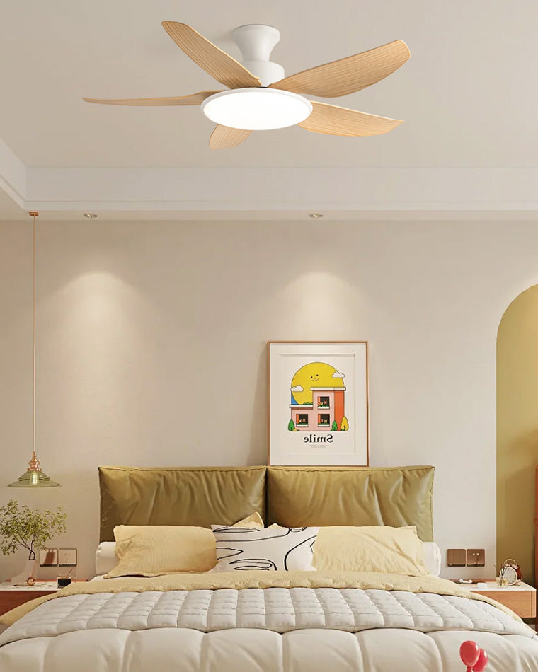 Diff 42" Low Profile Ceiling Fan with Dimmable Light-DF5020