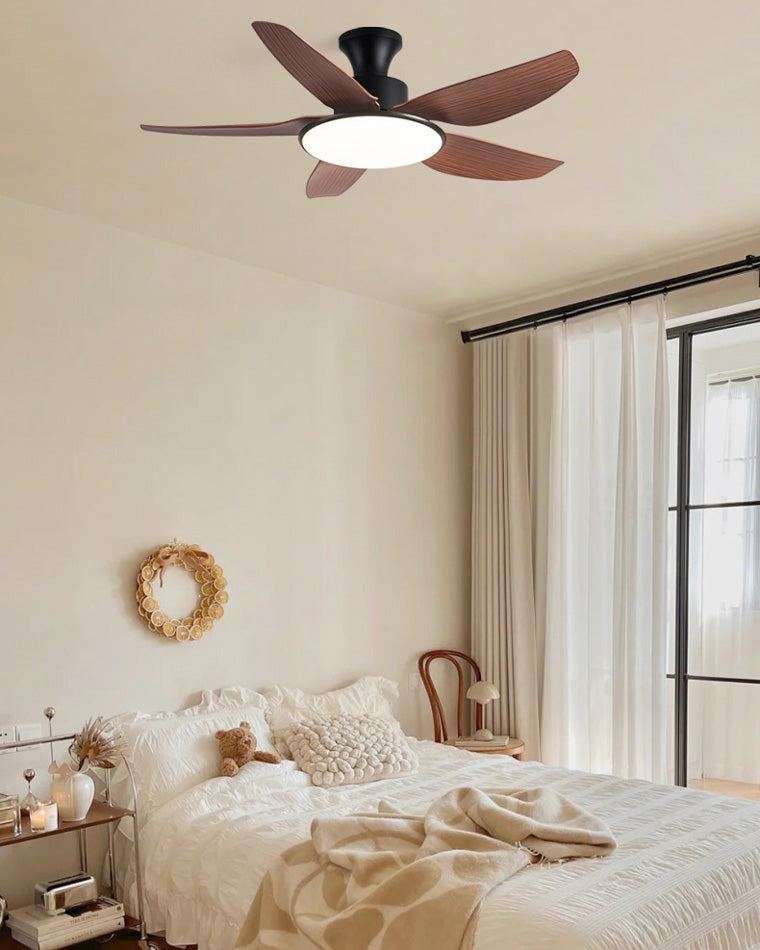 Diff 42" Low Profile Ceiling Fan with Dimmable Light-DF5020