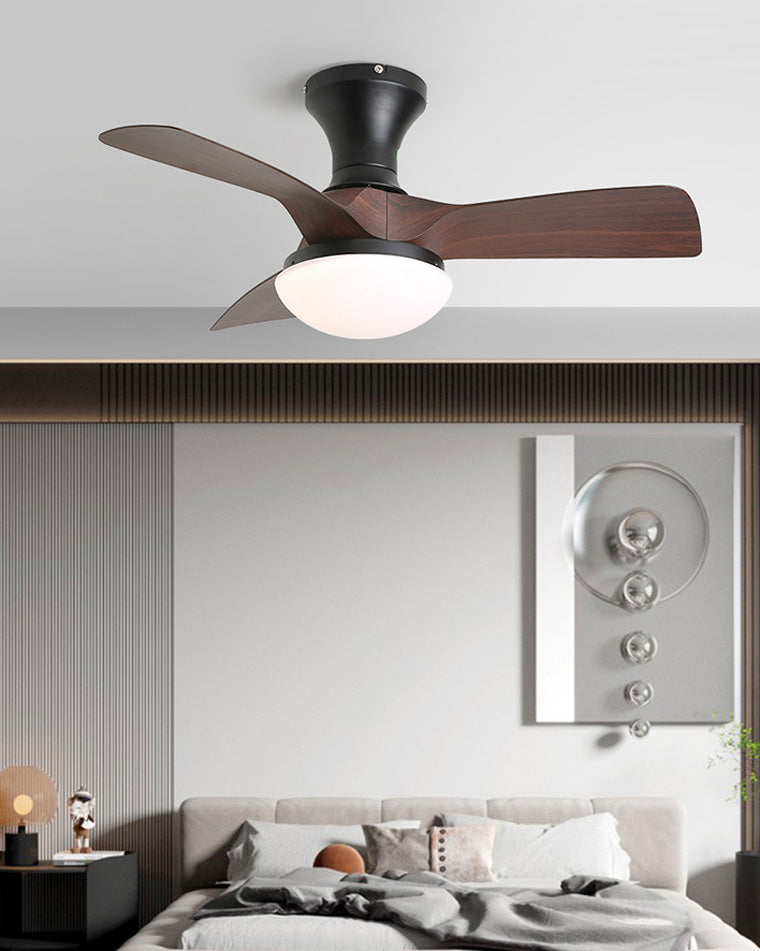 Diff 20" Small Propeller Ceiling Fan with Dimmable Light-DF5024