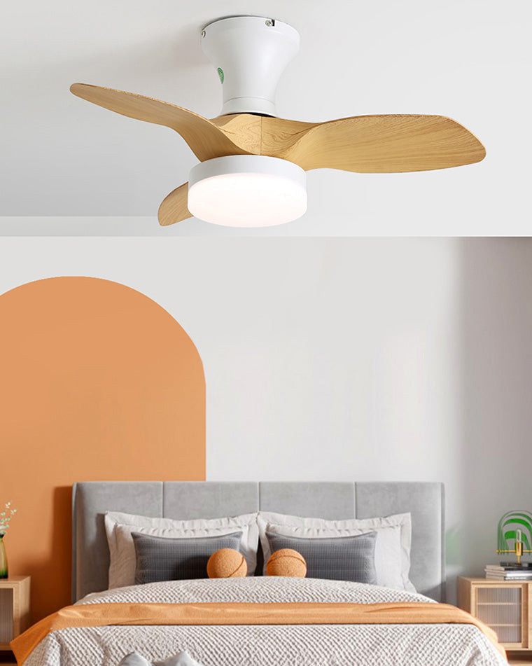 Diff 20" Small Propeller Ceiling Fan with Dimmable Light-DF5024