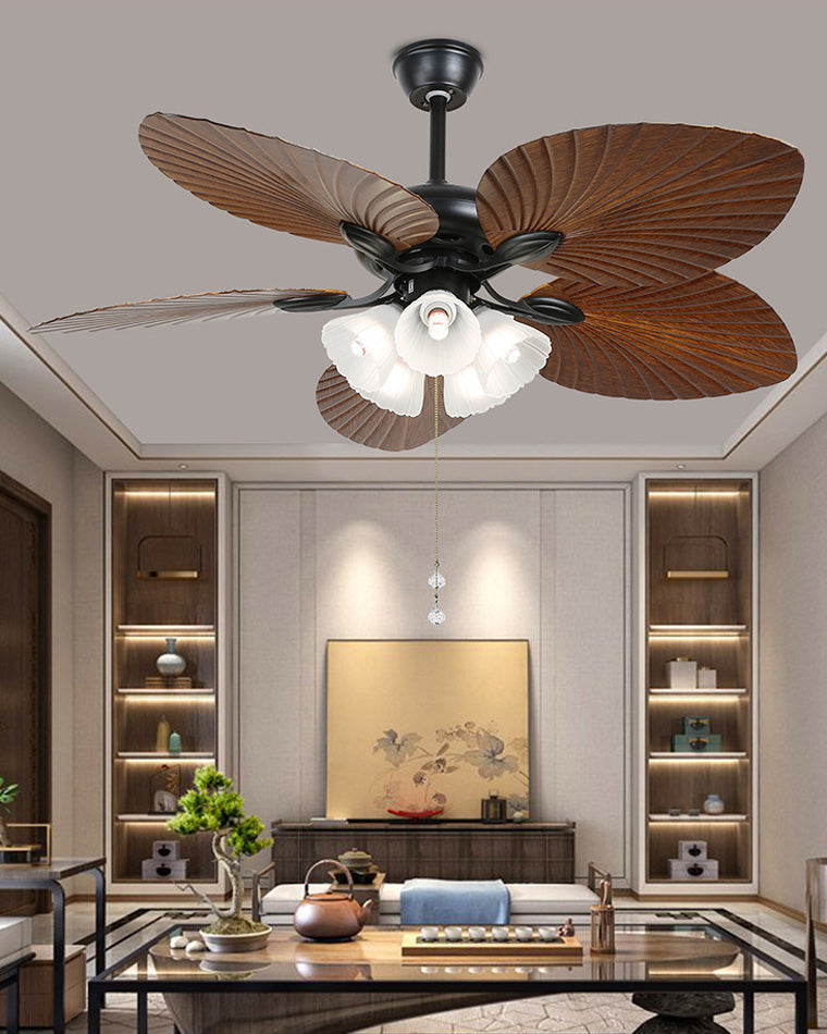 Diff 52" Tropical Nautical Slimline Ceiling Fan Chandelier-DF5025
