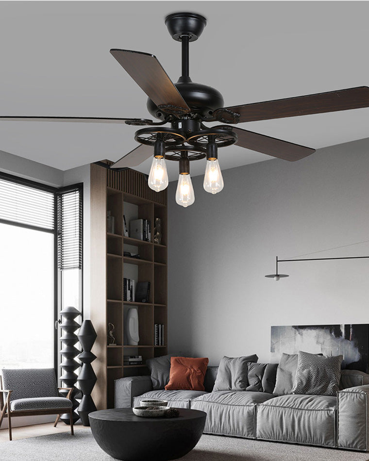 Diff 52" Tropical Nautical Slimline Ceiling Fan Chandelier-DF5025