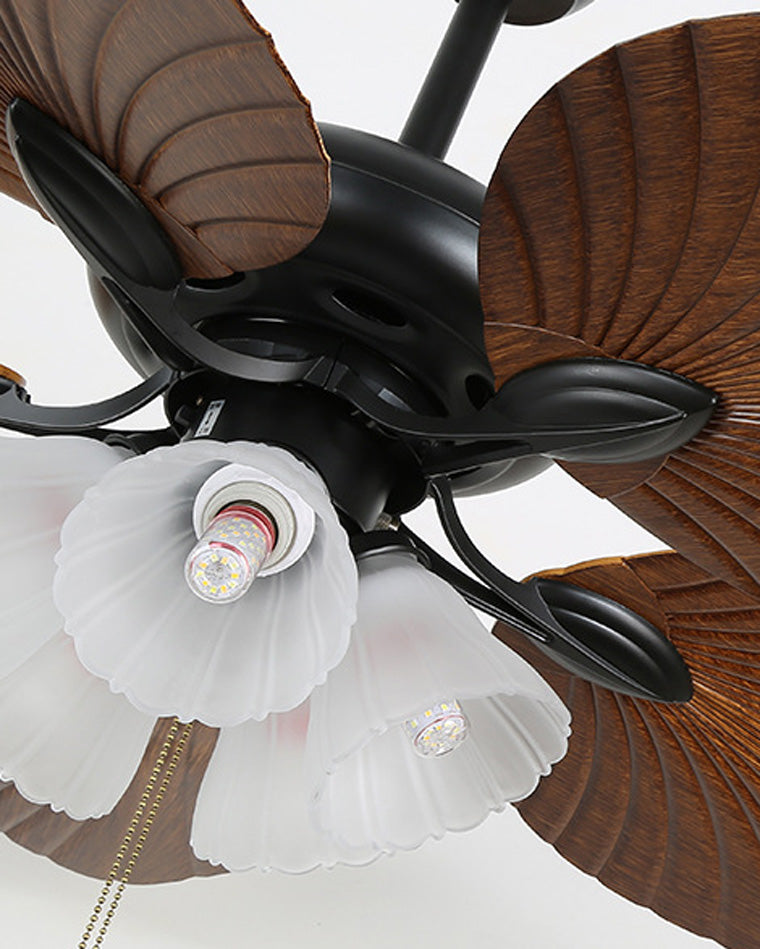 Diff 52" Tropical Nautical Slimline Ceiling Fan Chandelier-DF5025