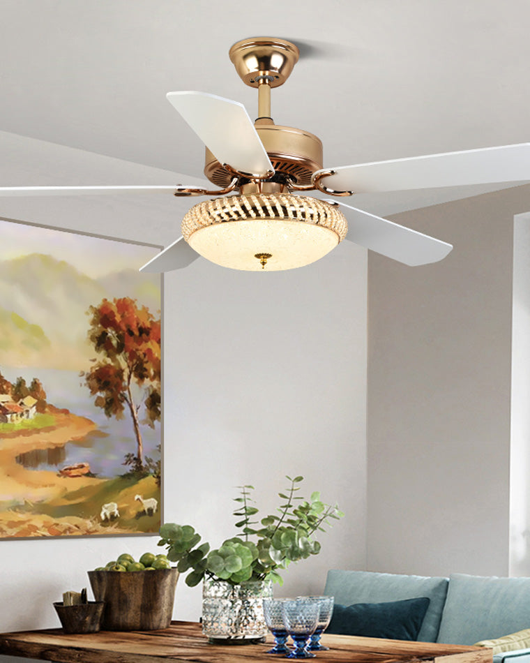 Diff 52" Reversible Slimline Ceiling Fan with Dimmable Light-DF5030