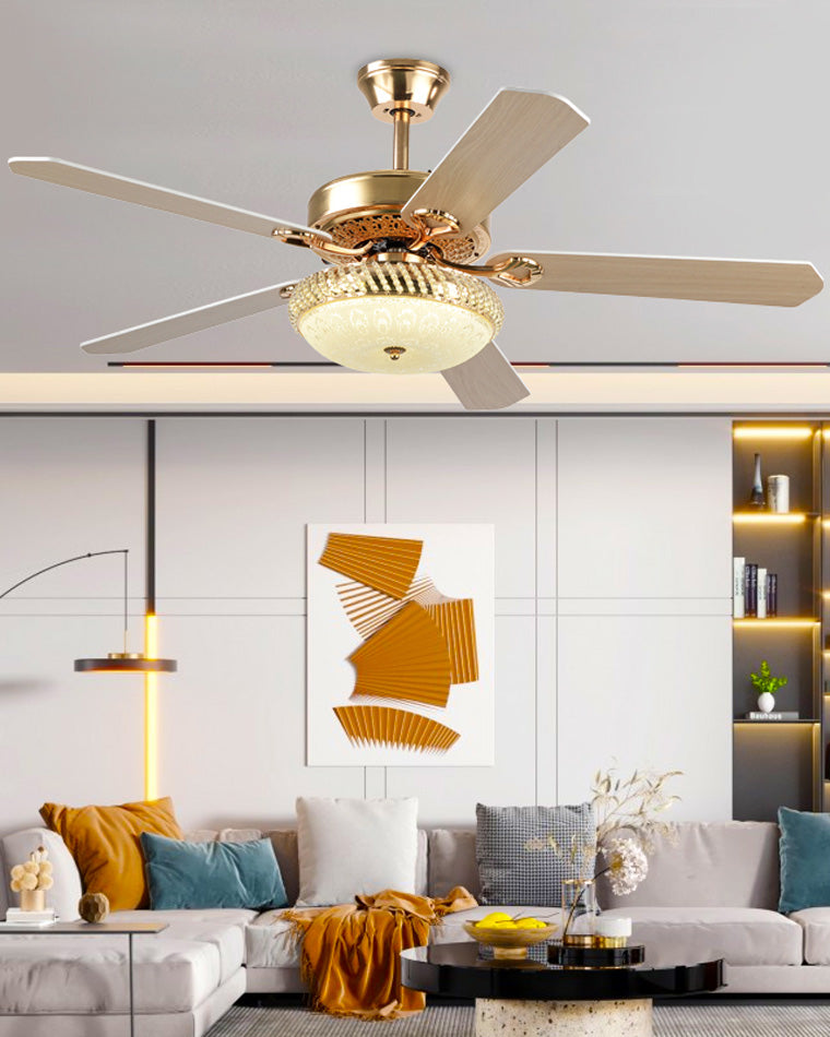 Diff 52" Reversible Slimline Ceiling Fan with Dimmable Light-DF5030