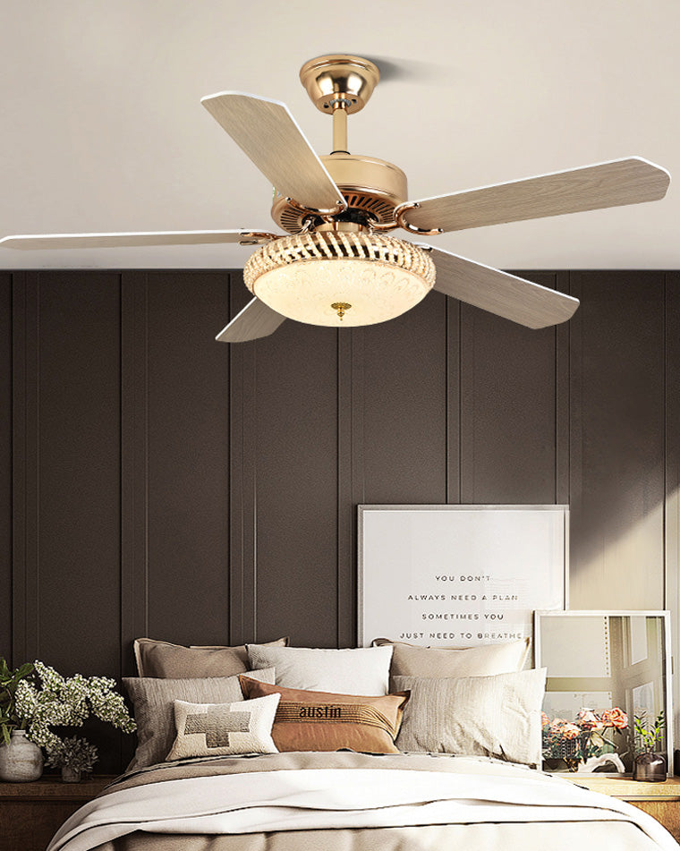 Diff 52" Reversible Slimline Ceiling Fan with Dimmable Light-DF5030