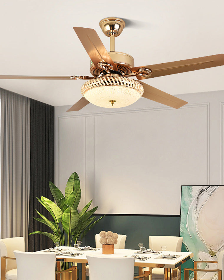 Diff 52" Reversible Slimline Ceiling Fan with Dimmable Light-DF5030