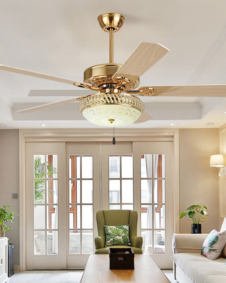 Diff 52" Reversible Slimline Ceiling Fan with Dimmable Light-DF5030