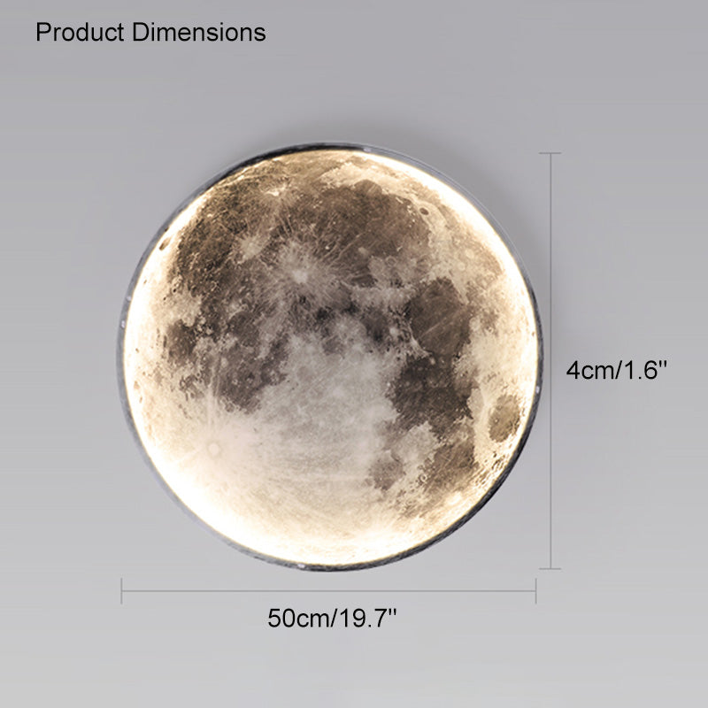 Diff Moon/Earth Round Wall Sconce-DF6102