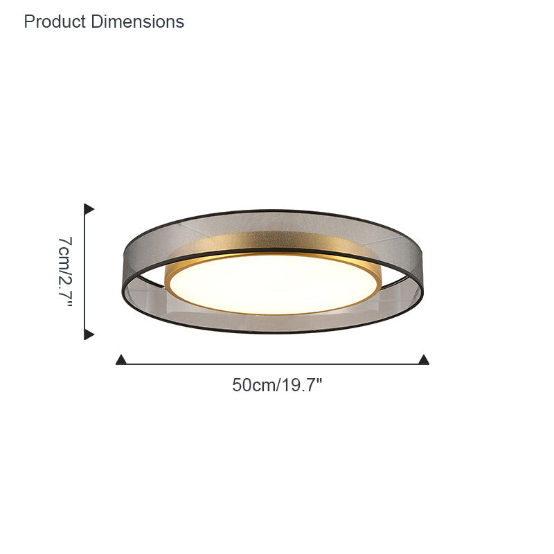 Diff Fabric Round Ceiling Light-DF1033