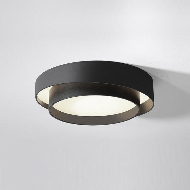 Diff Asymmetrical Round Flush Mount Ceiling Light-DF1022