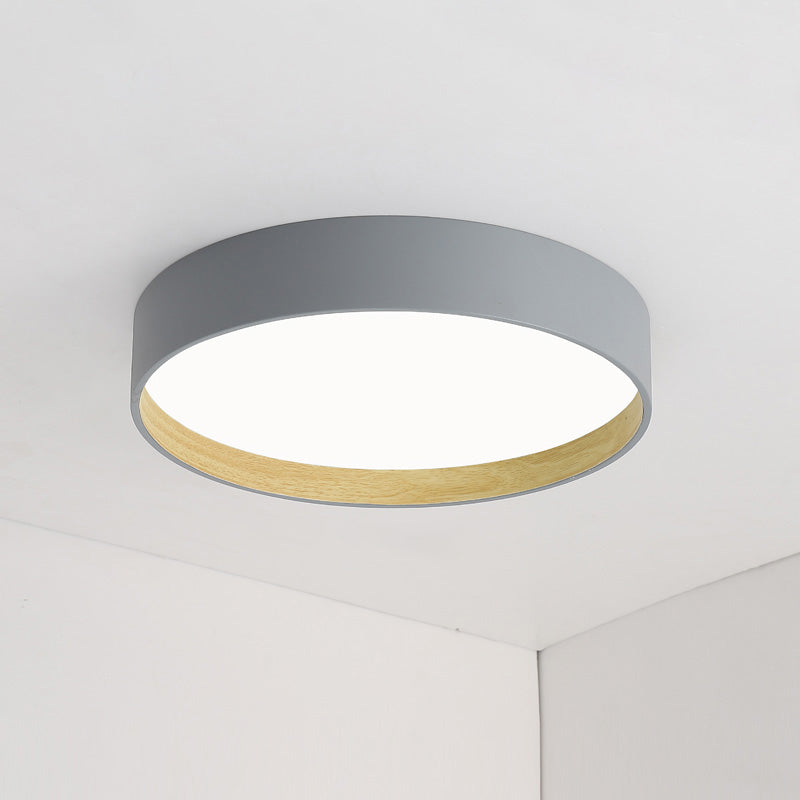 Diff Oak Grain Round Ceiling Light-DF1017