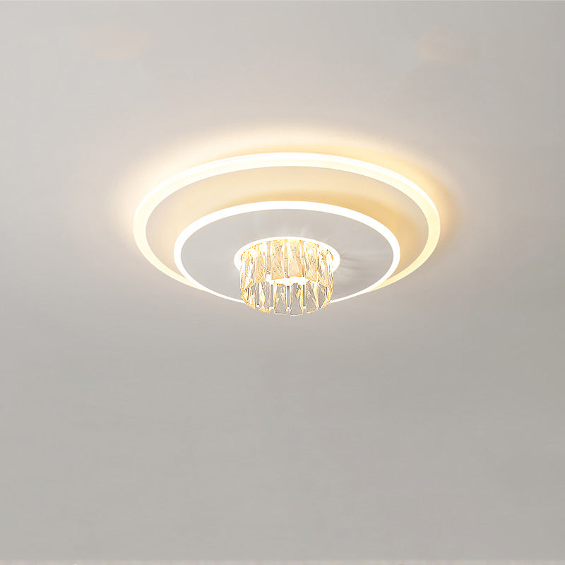 Diff Low Profile Crystal Ceiling Light-DF1092