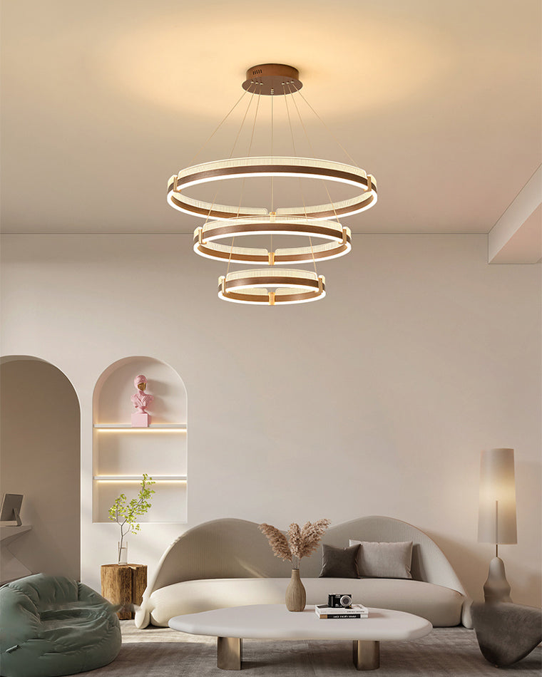 Diff Tiered Circular Led Chandelier-DF2276