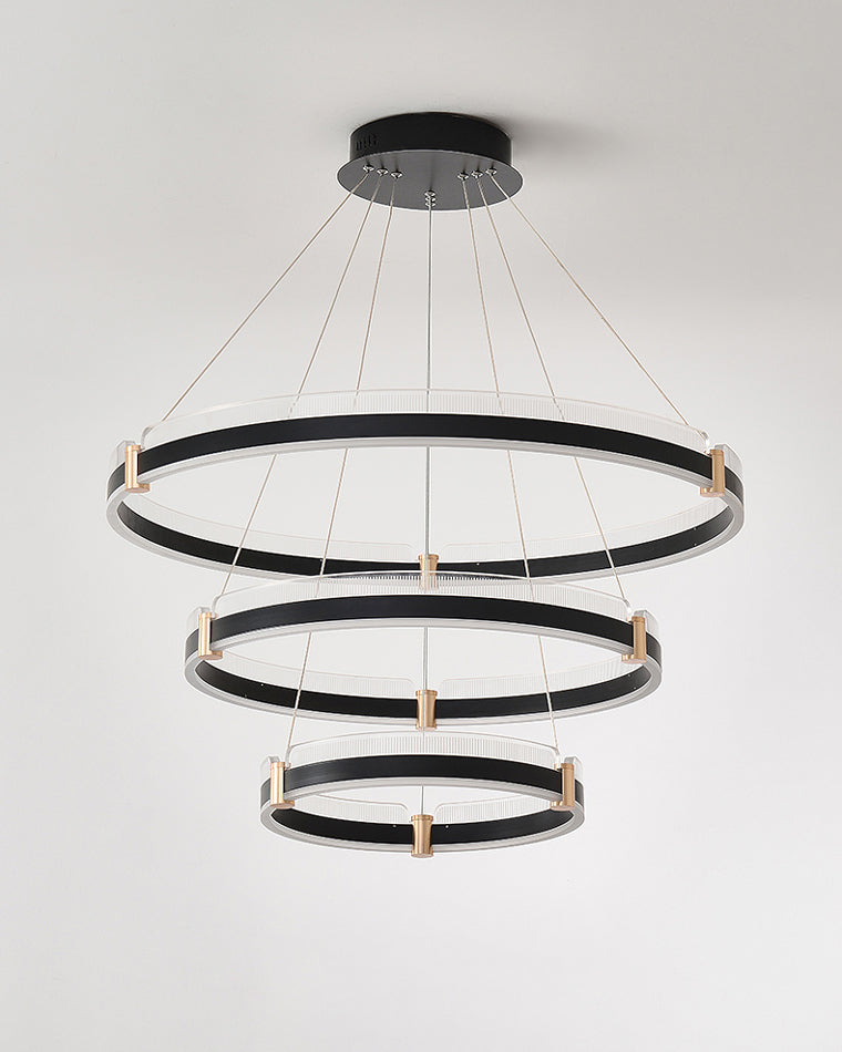 Diff Tiered Circular Led Chandelier-DF2276