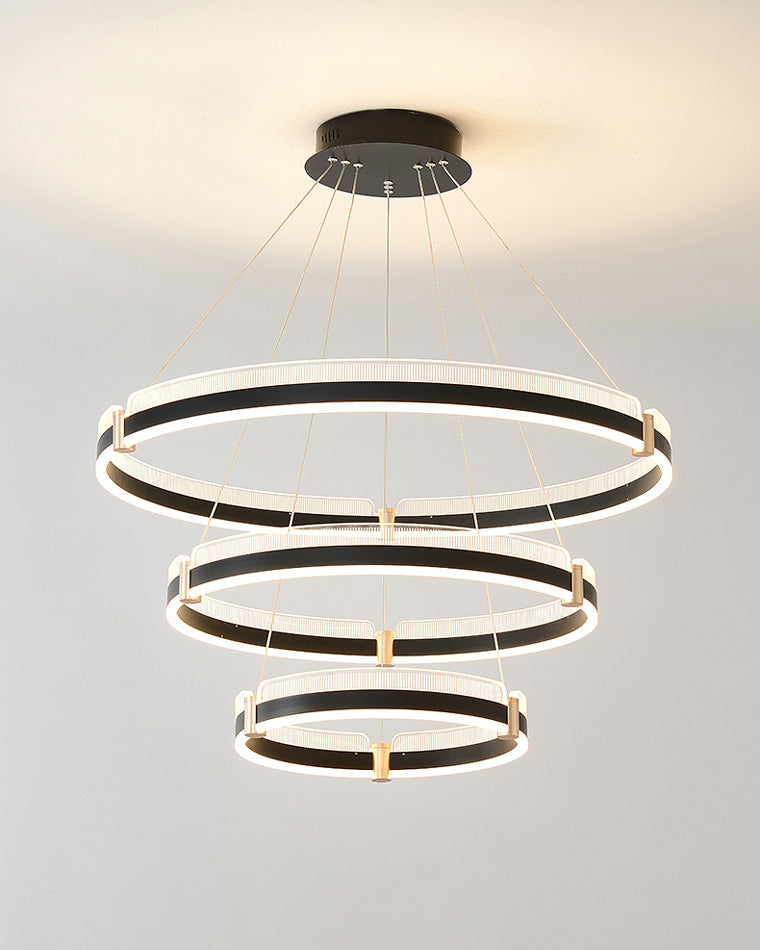 Diff Tiered Circular Led Chandelier-DF2276