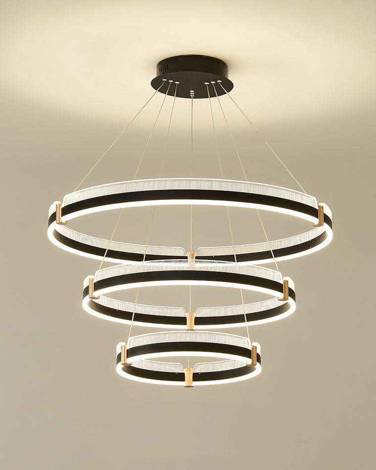 Diff Tiered Circular Led Chandelier-DF2276