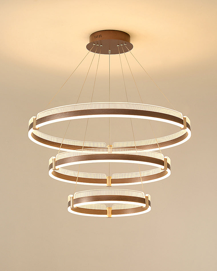Diff Tiered Circular Led Chandelier-DF2276