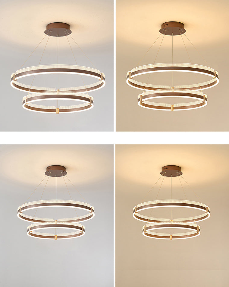 Diff Tiered Circular Led Chandelier-DF2276