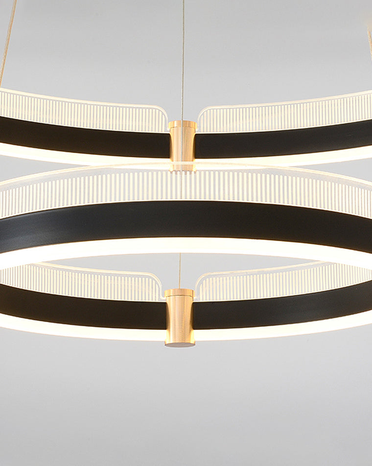 Diff Tiered Circular Led Chandelier-DF2276