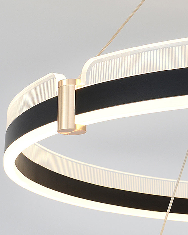Diff Tiered Circular Led Chandelier-DF2276