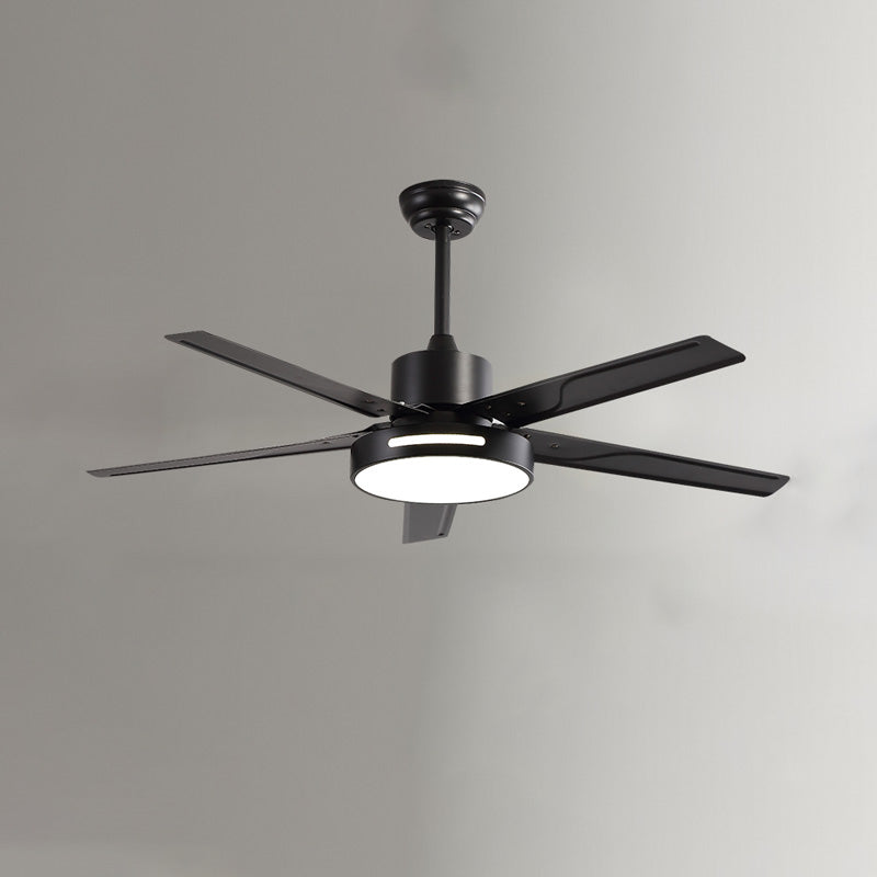 Diff 42"/52" Modern Metal Ceiling Fan with Dimmable Light-DF5019