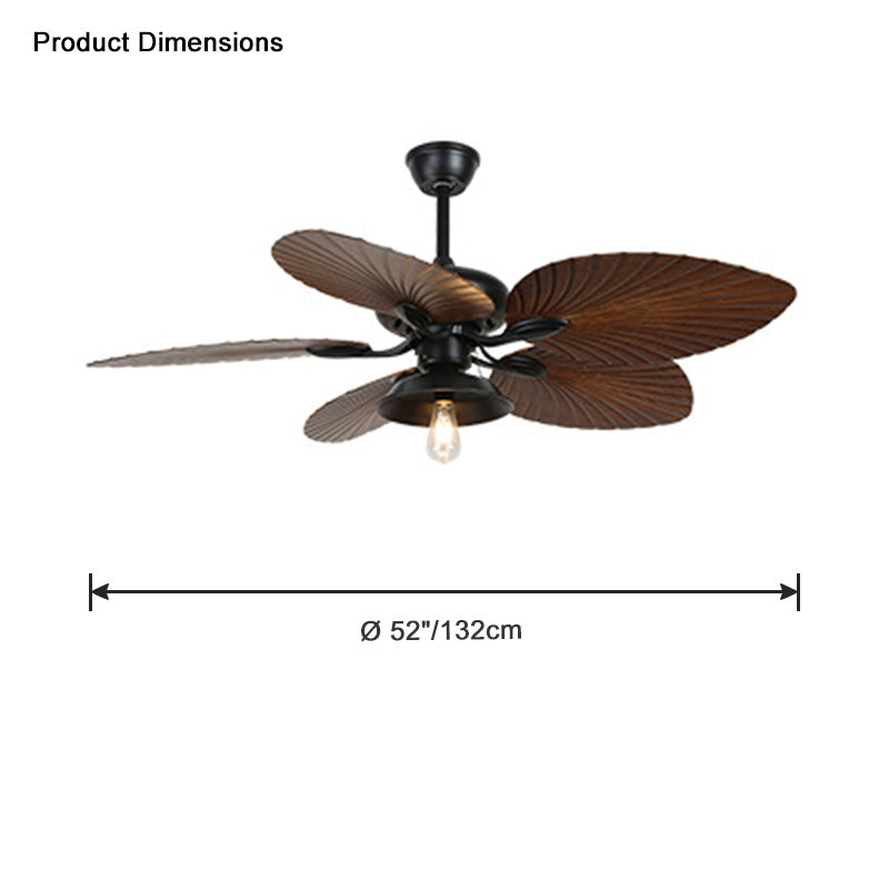 Diff 52" Tropical Nautical Slimline Ceiling Fan Chandelier-DF5025
