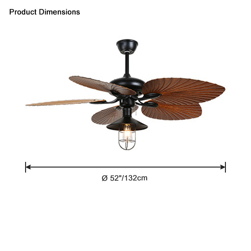 Diff 52" Tropical Nautical Slimline Ceiling Fan Chandelier-DF5025