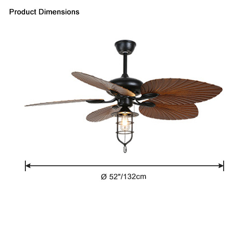 Diff 52" Tropical Nautical Slimline Ceiling Fan Chandelier-DF5025