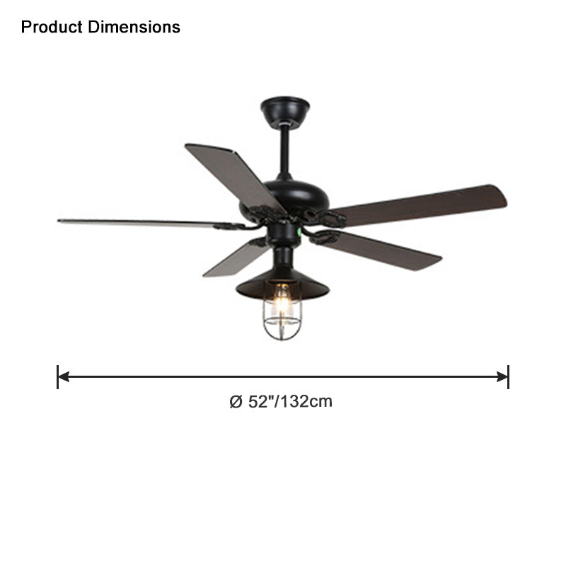 Diff 52" Tropical Nautical Slimline Ceiling Fan Chandelier-DF5025