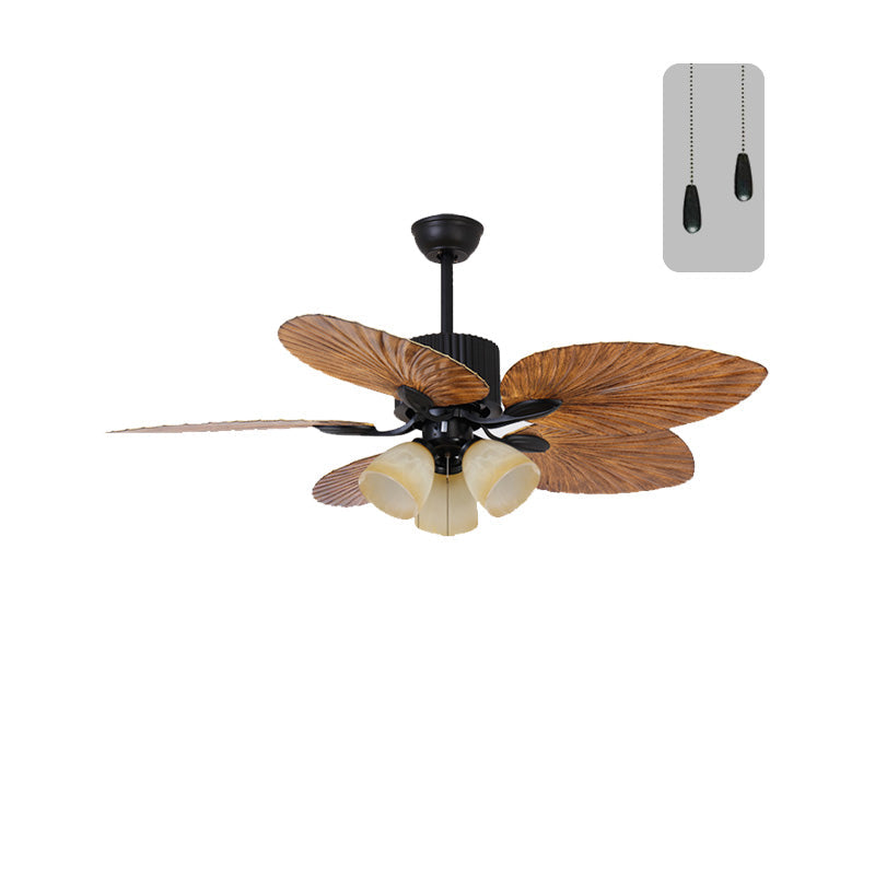 Diff 52" Tropical Leaf Ceiling Fan Chandelier-DF5012