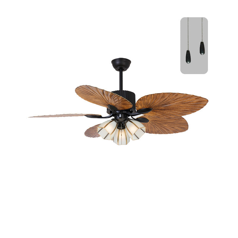 Diff 52" Tropical Leaf Ceiling Fan Chandelier-DF5012
