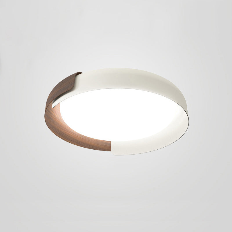Diff Walnut Grain Round Ceiling Light-DF1018