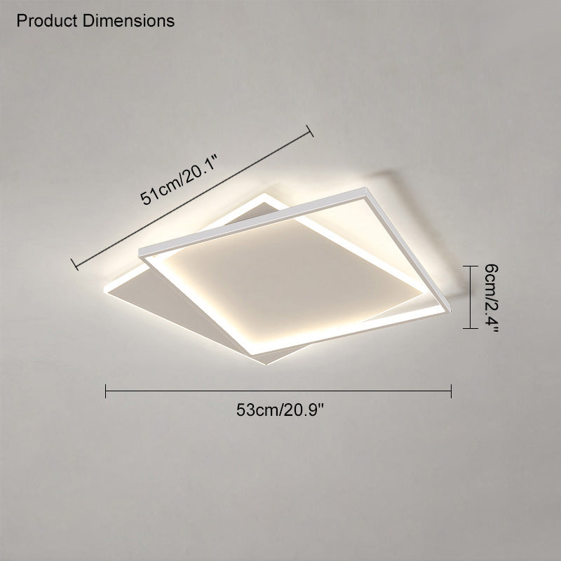 Diff Flat Square Ceiling Light-DF1011