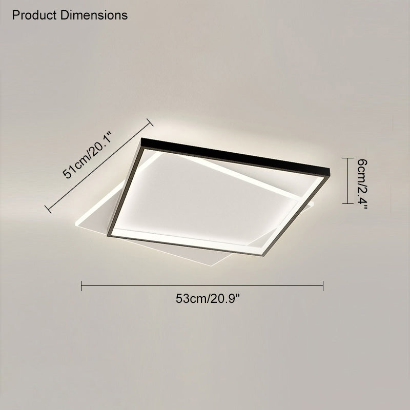 Diff Flat Square Ceiling Light-DF1011
