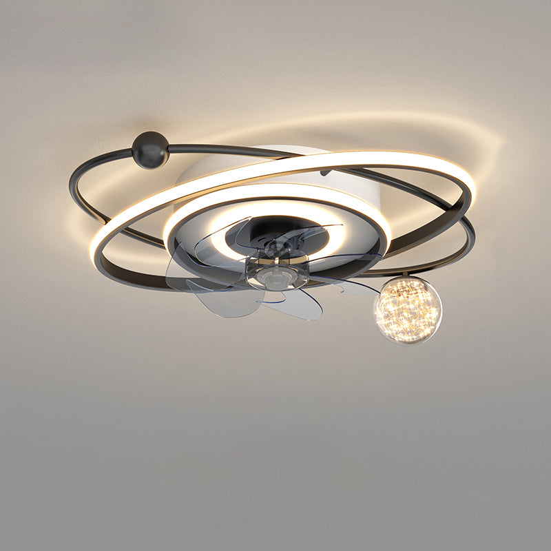 Diff Low Profile Ceiling Fan with Remote-DF5058