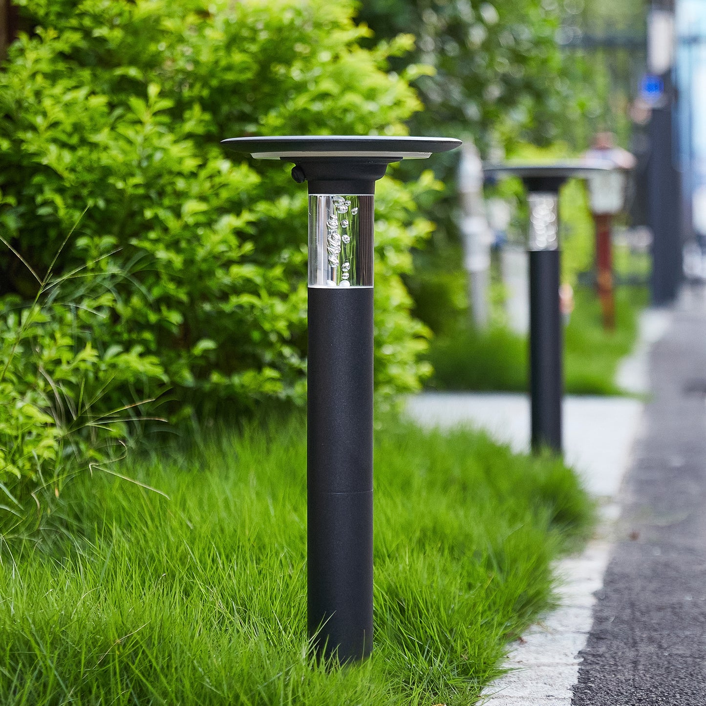 Solar Lawn Light With Dimmable LED-DG2058