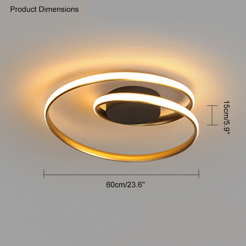 Diff Swirl LED Ceiling Light-DF1030