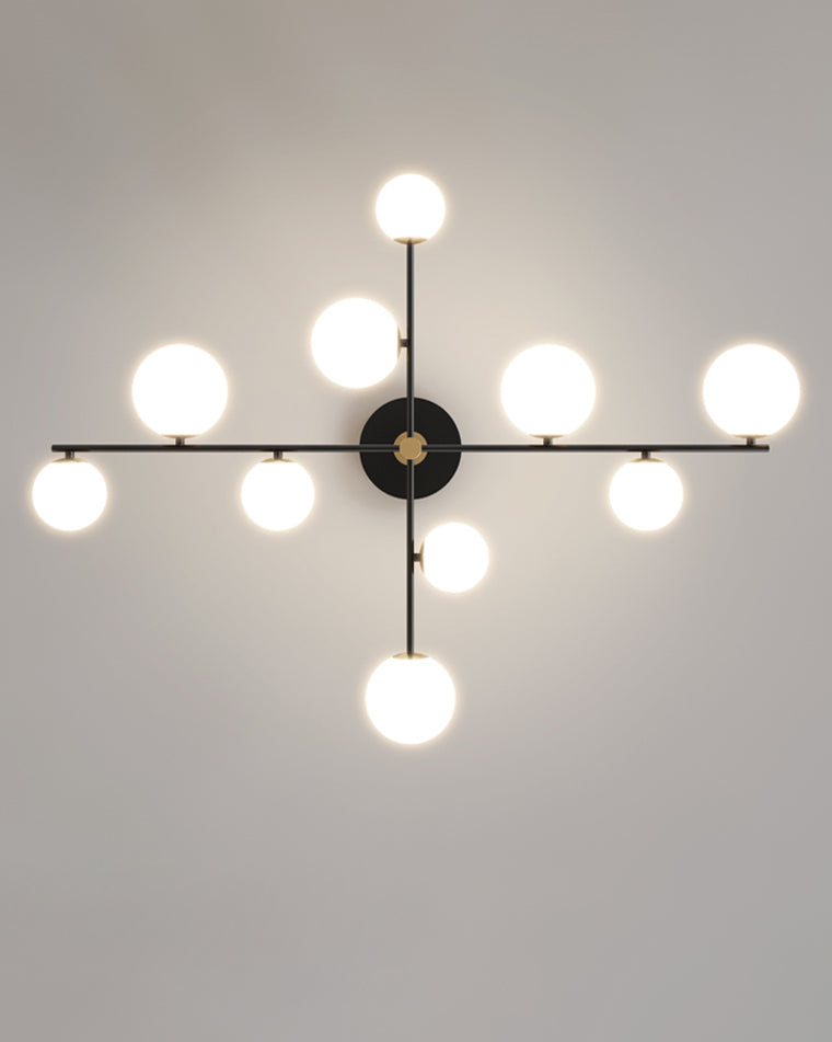 Diff Frosted Glass Globe Chandelier-DF2291