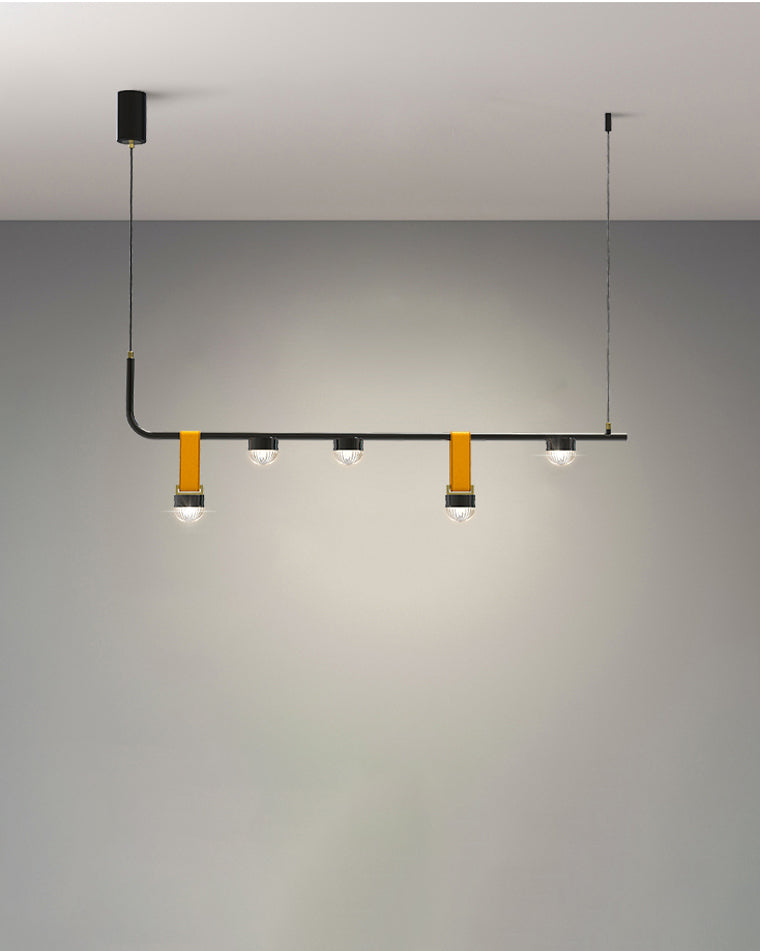 Diff Leather Linear Led Pendant Light-DF2286